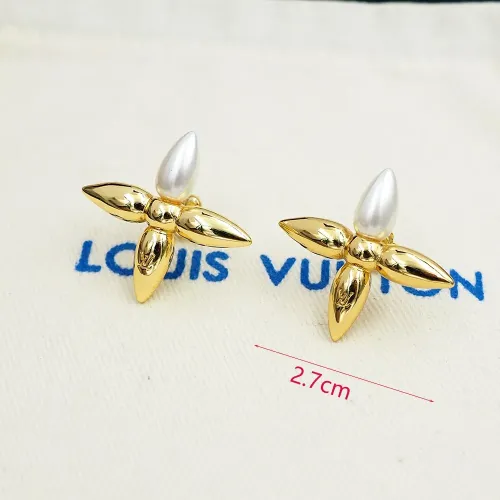 Wholesale Louis Vuitton Earrings For Women #1440453 $25.00 USD, Wholesale Quality Replica Louis Vuitton Earrings