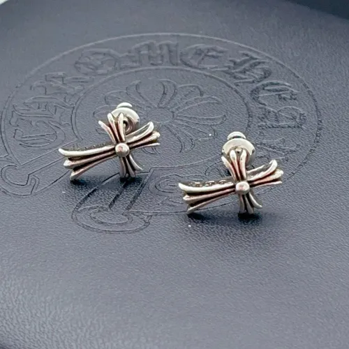 Replica Chrome Hearts Earrings For Women #1440489 $25.00 USD for Wholesale
