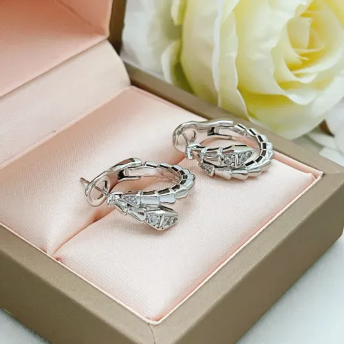 Wholesale Bvlgari Earrings For Women #1440499 $34.00 USD, Wholesale Quality Replica Bvlgari Earrings