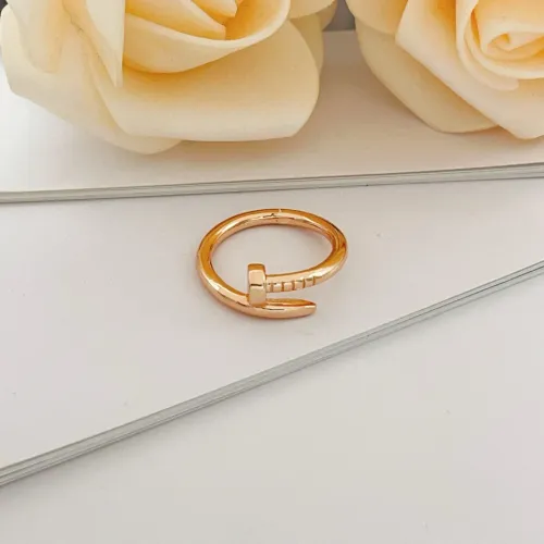 Wholesale Cartier Rings In Rose Gold #1440525 $25.00 USD, Wholesale Quality Replica Cartier Rings