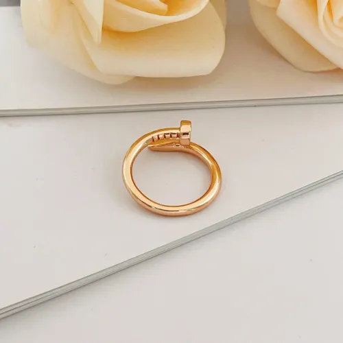 Replica Cartier Rings In Rose Gold #1440525 $25.00 USD for Wholesale