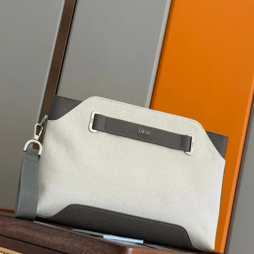 Wholesale Christian Dior AAA Man Pouches #1440527 $118.00 USD, Wholesale Quality Replica Christian Dior AAA Man Wallets