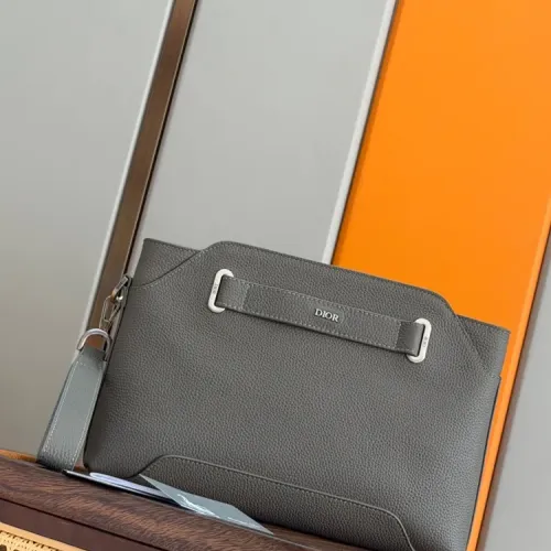 Wholesale Christian Dior AAA Man Pouches #1440530 $125.00 USD, Wholesale Quality Replica Christian Dior AAA Man Wallets