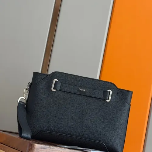 Wholesale Christian Dior AAA Man Pouches #1440531 $125.00 USD, Wholesale Quality Replica Christian Dior AAA Man Wallets