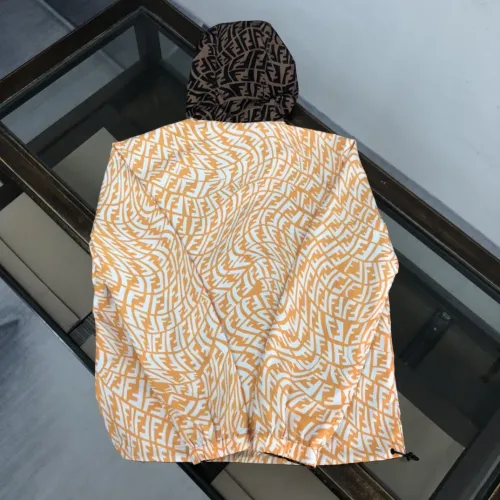 Replica Fendi Jackets Long Sleeved For Men #1440547 $98.00 USD for Wholesale