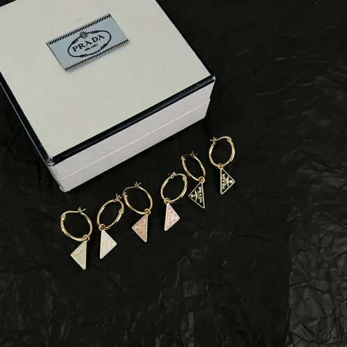 Replica Prada Earrings For Women #1440574 $36.00 USD for Wholesale