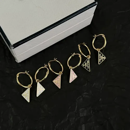 Replica Prada Earrings For Women #1440574 $36.00 USD for Wholesale