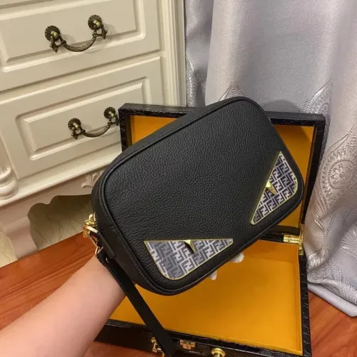 Replica Fendi AAA Man Messenger Bags #1440603 $88.00 USD for Wholesale