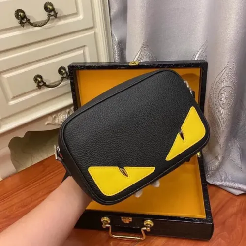Replica Fendi AAA Man Messenger Bags #1440604 $88.00 USD for Wholesale