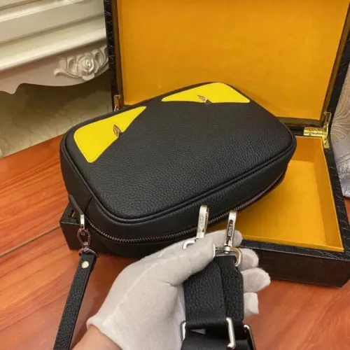 Replica Fendi AAA Man Messenger Bags #1440604 $88.00 USD for Wholesale