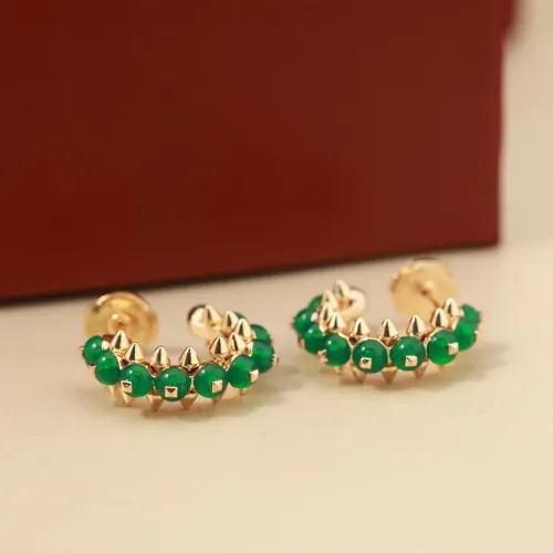 Replica Cartier Earrings For Women #1440606 $45.00 USD for Wholesale