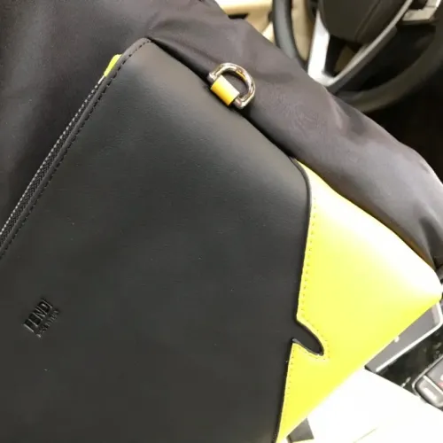 Replica Fendi AAA Man Backpacks #1440617 $102.00 USD for Wholesale
