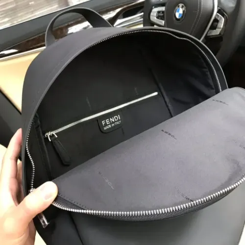 Replica Fendi AAA Man Backpacks #1440617 $102.00 USD for Wholesale