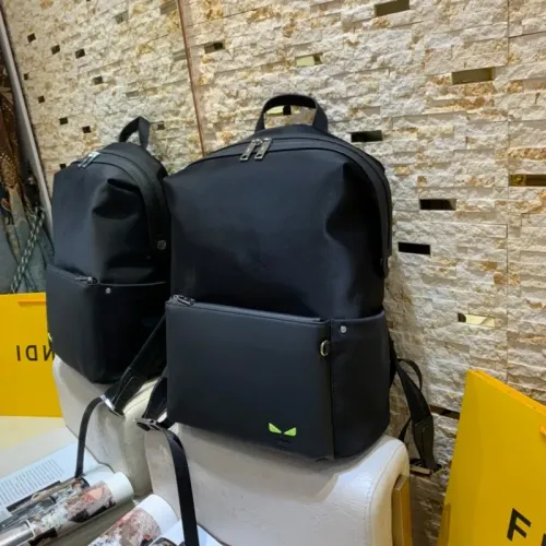 Replica Fendi AAA Man Backpacks #1440619 $102.00 USD for Wholesale