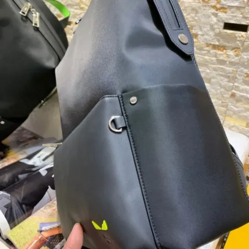 Replica Fendi AAA Man Backpacks #1440619 $102.00 USD for Wholesale