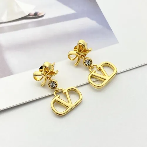 Replica Valentino Earrings For Women #1440620 $29.00 USD for Wholesale