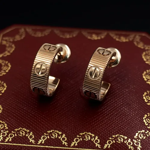 Replica Cartier Earrings For Women #1440624 $25.00 USD for Wholesale