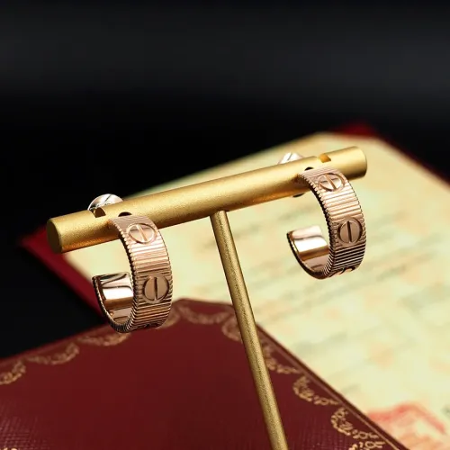 Replica Cartier Earrings For Women #1440624 $25.00 USD for Wholesale