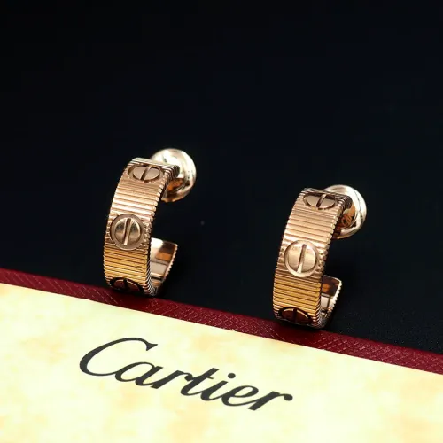 Replica Cartier Earrings For Women #1440624 $25.00 USD for Wholesale