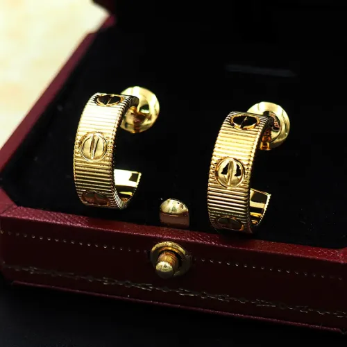 Replica Cartier Earrings For Women #1440626 $25.00 USD for Wholesale
