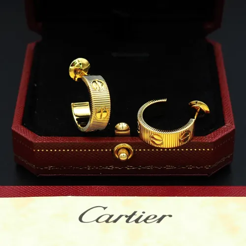 Replica Cartier Earrings For Women #1440626 $25.00 USD for Wholesale