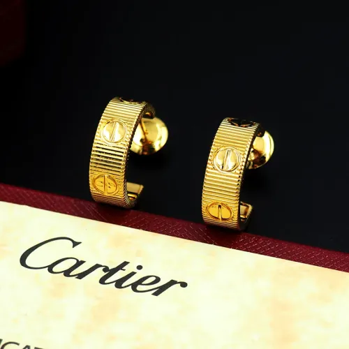 Replica Cartier Earrings For Women #1440626 $25.00 USD for Wholesale