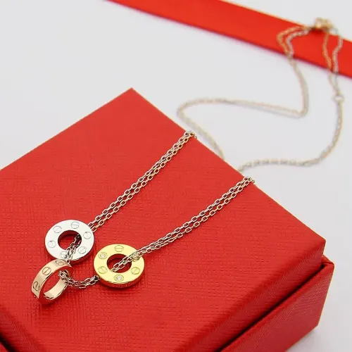 Replica Cartier Necklaces #1440638 $29.00 USD for Wholesale