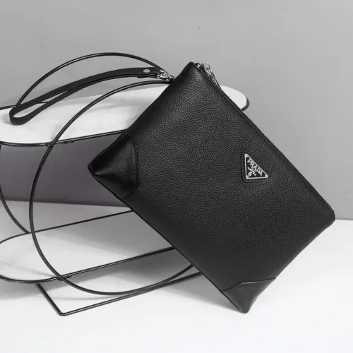 Replica Prada AAA Man Pouches #1440639 $96.00 USD for Wholesale