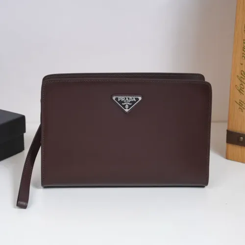 Wholesale Prada AAA Man Pouches #1440645 $96.00 USD, Wholesale Quality Replica Prada AAA Man Wallets