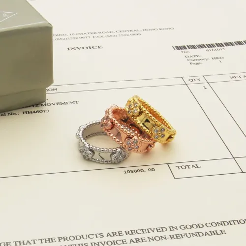 Replica Van Cleef & Arpels Rings For Women #1440684 $25.00 USD for Wholesale