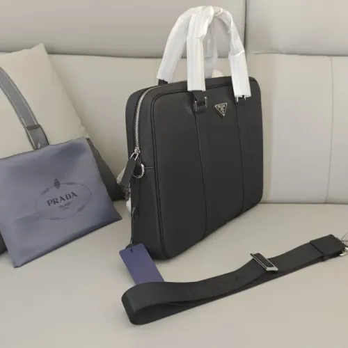 Replica Prada AAA Man Handbags #1440691 $162.00 USD for Wholesale