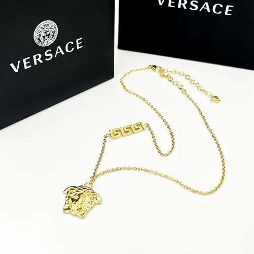 Wholesale Versace Necklaces #1440719 $25.00 USD, Wholesale Quality Replica Versace Necklaces