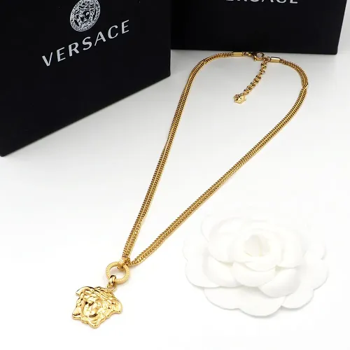 Wholesale Versace Necklaces #1440720 $25.00 USD, Wholesale Quality Replica Versace Necklaces