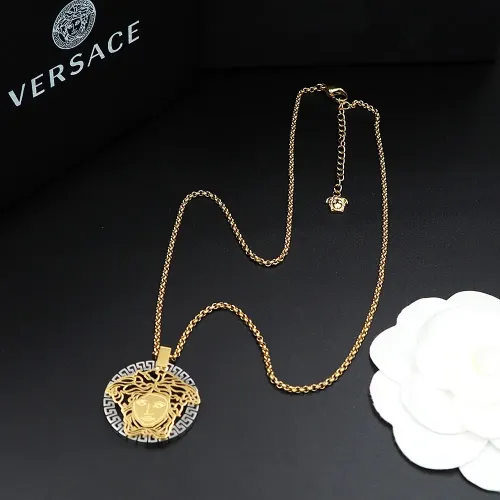 Wholesale Versace Necklaces #1440723 $25.00 USD, Wholesale Quality Replica Versace Necklaces
