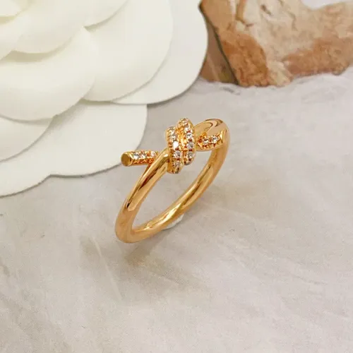 Replica Tiffany Rings In Rose Gold #1440769 $27.00 USD for Wholesale