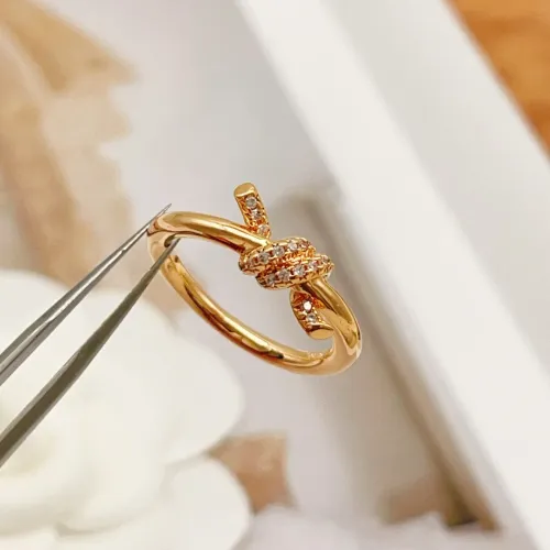 Replica Tiffany Rings In Rose Gold #1440769 $27.00 USD for Wholesale