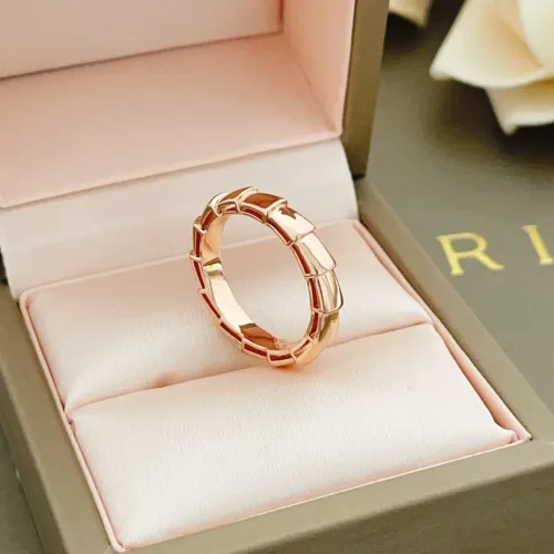 Wholesale Bvlgari Rings In Rose Gold #1440778 $29.00 USD, Wholesale Quality Replica Bvlgari Rings