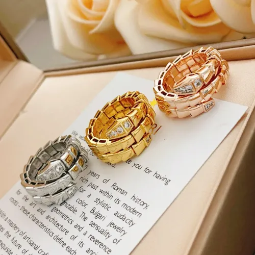 Replica Bvlgari Rings In Gold #1440783 $32.00 USD for Wholesale