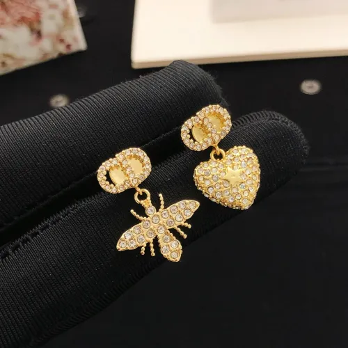 Wholesale Christian Dior Earrings For Women #1440786 $25.00 USD, Wholesale Quality Replica Christian Dior Earrings