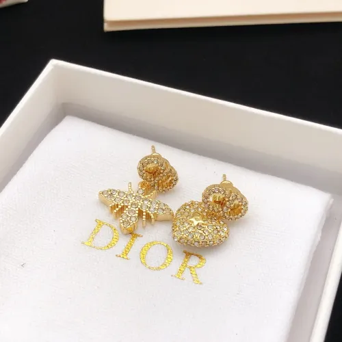 Replica Christian Dior Earrings For Women #1440786 $25.00 USD for Wholesale
