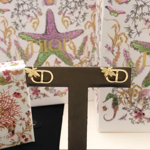 Replica Christian Dior Earrings For Women #1440788 $25.00 USD for Wholesale