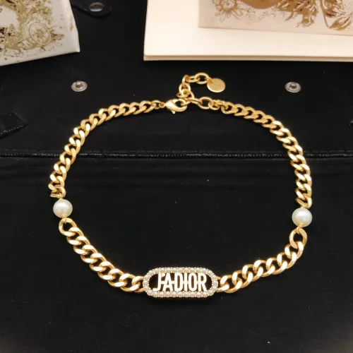 Wholesale Christian Dior Necklaces #1440806 $29.00 USD, Wholesale Quality Replica Christian Dior Necklaces