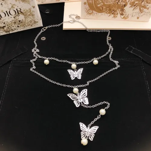 Wholesale Christian Dior Necklaces For Women #1440811 $32.00 USD, Wholesale Quality Replica Christian Dior Necklaces