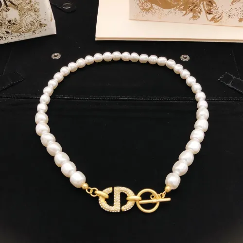 Wholesale Christian Dior Necklaces For Women #1440812 $32.00 USD, Wholesale Quality Replica Christian Dior Necklaces