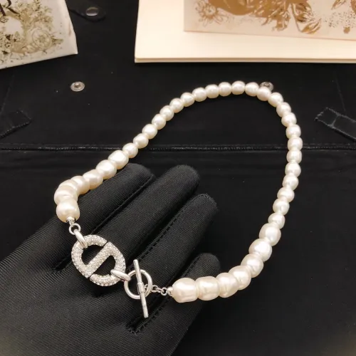 Replica Christian Dior Necklaces For Women #1440813 $32.00 USD for Wholesale