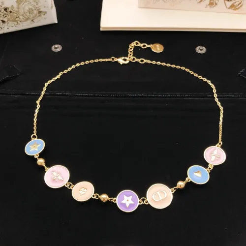 Wholesale Christian Dior Necklaces #1440814 $34.00 USD, Wholesale Quality Replica Christian Dior Necklaces