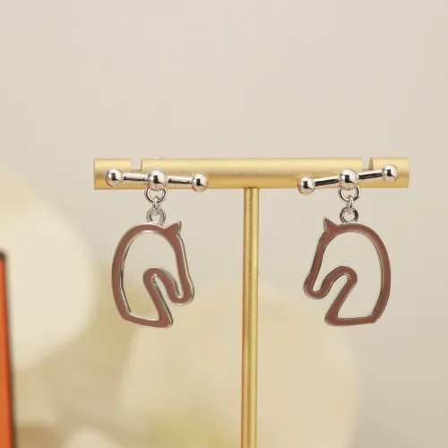 Replica Hermes Earrings For Women #1440877 $29.00 USD for Wholesale