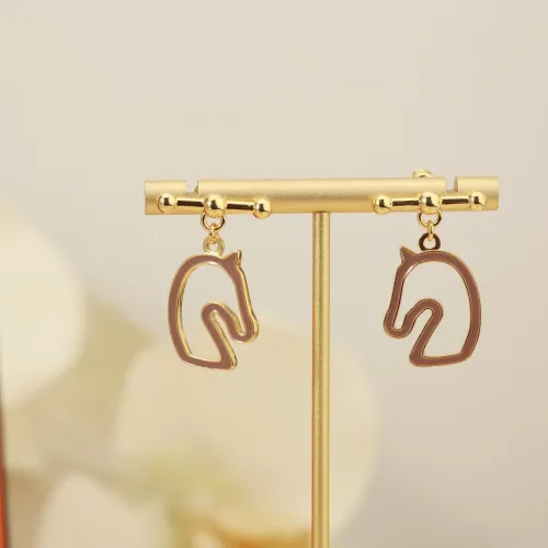 Replica Hermes Earrings For Women #1440879 $29.00 USD for Wholesale