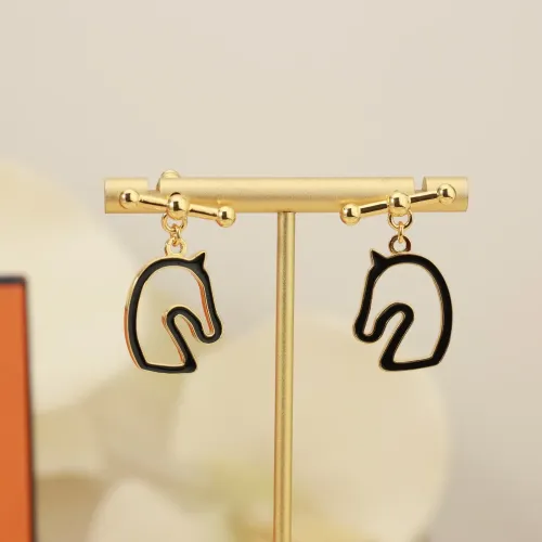 Replica Hermes Earrings For Women #1440882 $29.00 USD for Wholesale