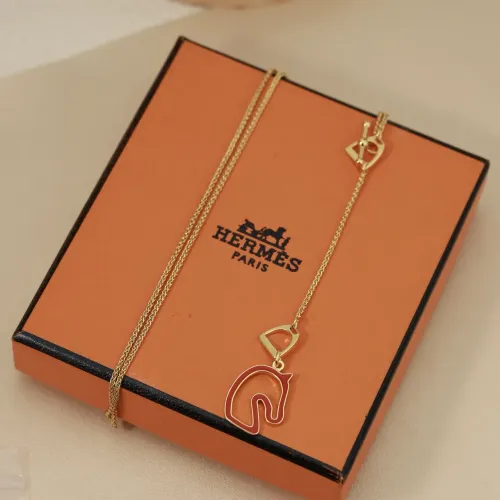Wholesale Hermes Necklaces #1440888 $29.00 USD, Wholesale Quality Replica Hermes Necklaces
